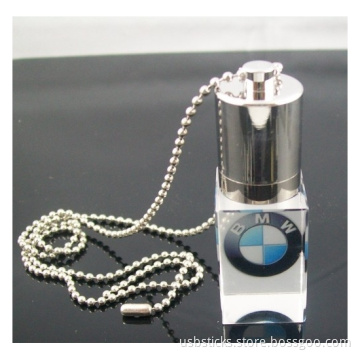 BMW 3D logo transparent lipstick usb memory stick